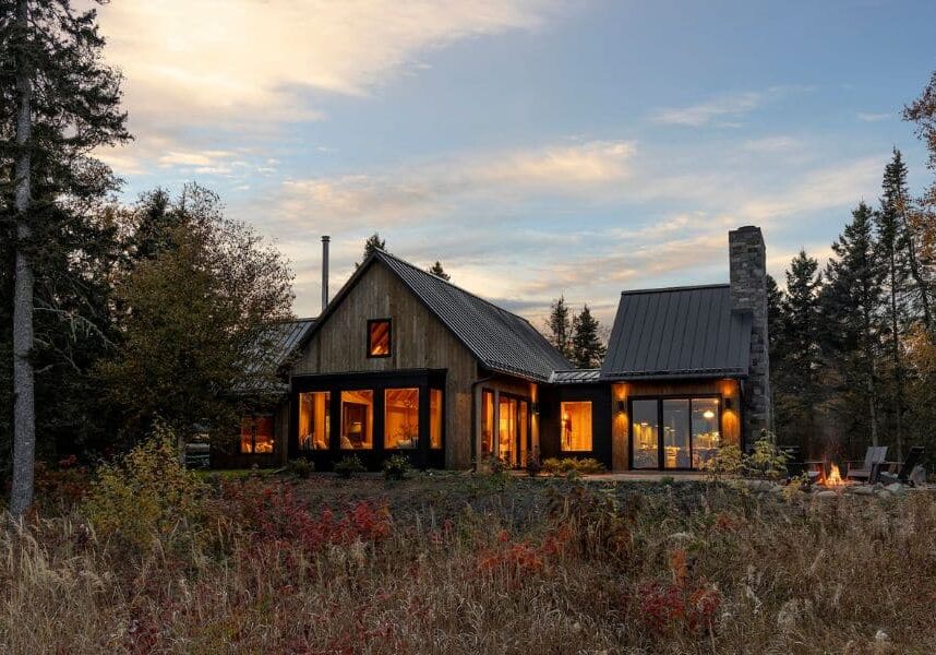 rebuilt family lake retreat in grand marais MN